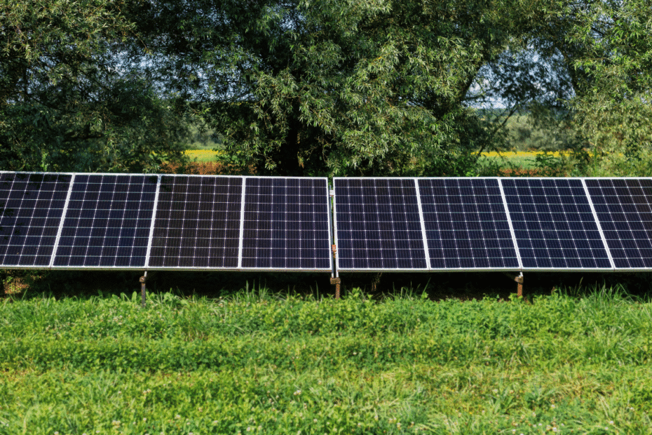 Ground-Mounted Solar Arrays